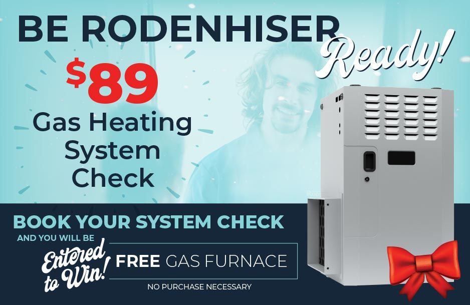 Schedule a Gas Heating System Check & Win a FREE Furnace