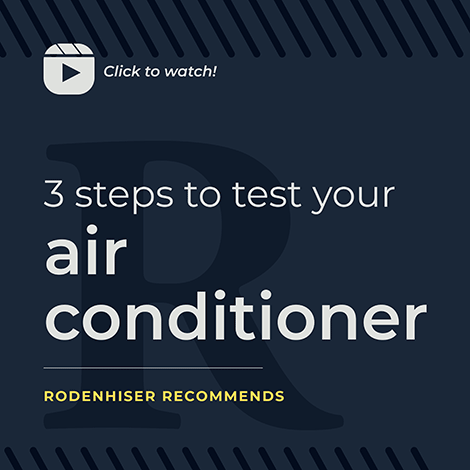 How to Test Your AC Before You Need it