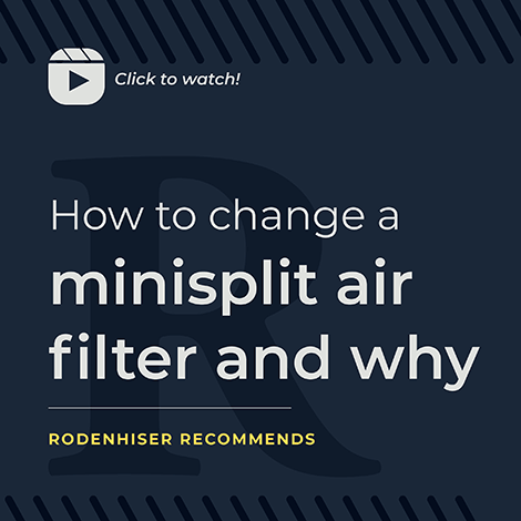 How To Change a Minisplit Air Filter And Why