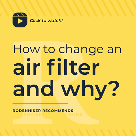 How To Change an Air Filter And Why?