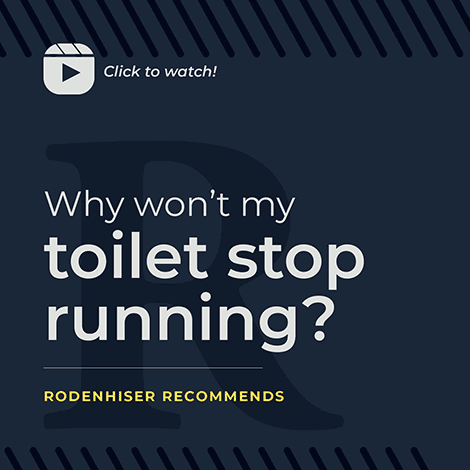 Why Won't My Toilet Stop Running?