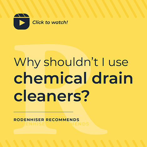 Why Shouldn't I Use Chemical Drain Cleaners?