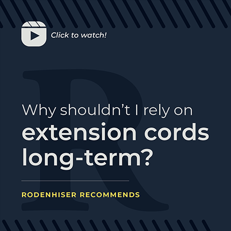 Why Shouldn't I Rely On Extension Cords Long-Term?