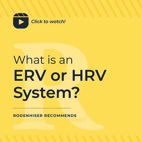 What is an ERV or HRV System?