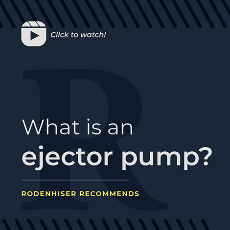 What is an Ejector Pump?